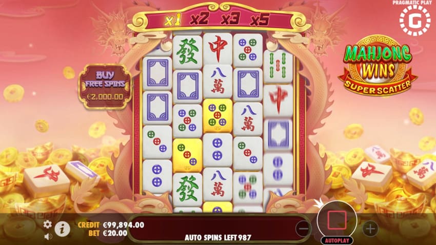Mahjong Wins Super Scatter - Demo