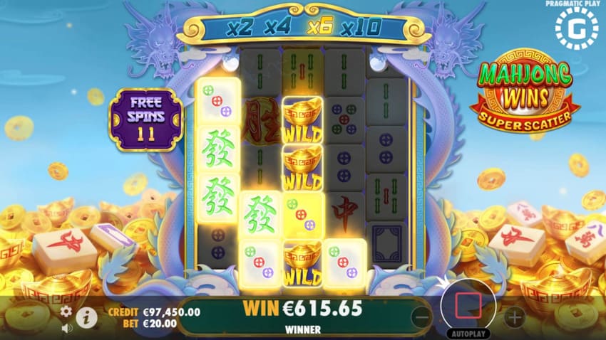 Mahjong Wins Super Scatter - Free Spins
