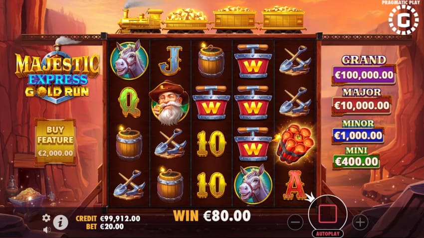 Majestic Express Gold Run - Base Game