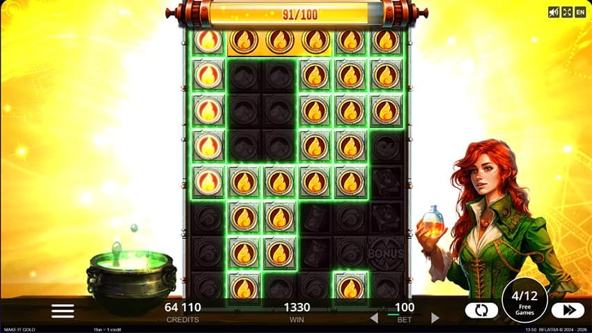 Make It Gold Slot - Gameplay