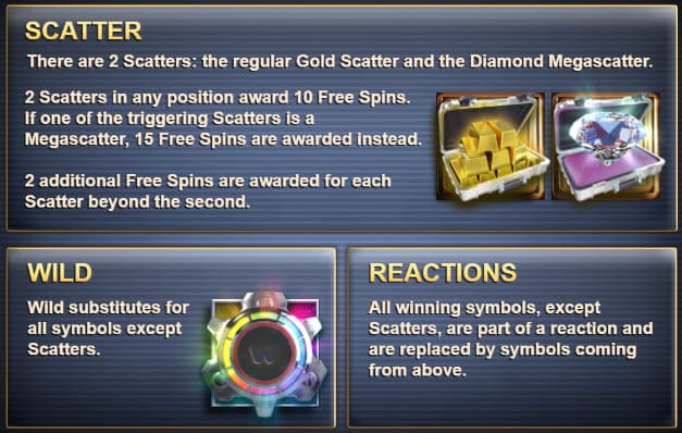 Wild, Scatter and Reactions - Max Megaways 3