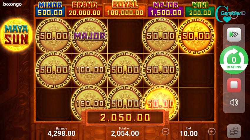 Maya Sun - Bonus Game 
