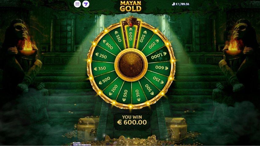 Mayan Gold - Bonus Wheel Feature