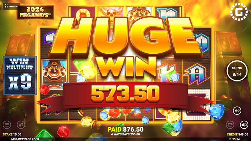 Megaways of Rock - Big Win