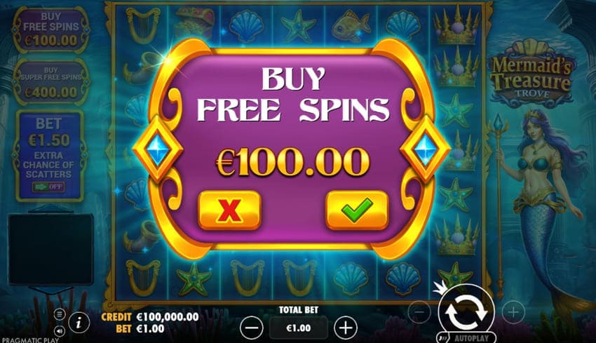 Buy Free Spins Option