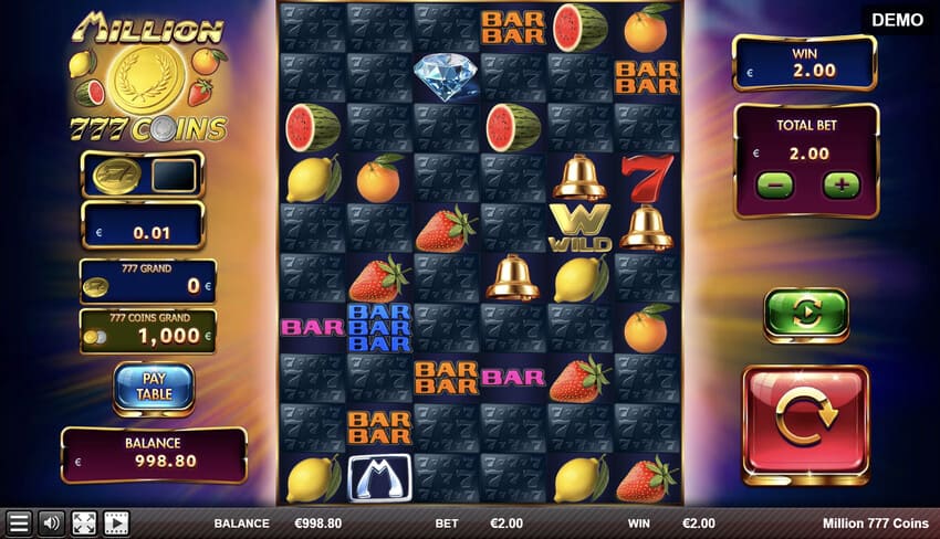 Million 777 Coins - Base Game