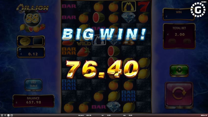 Million 88 - Big Win