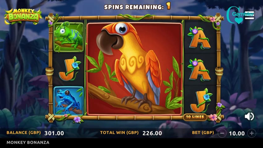Monkey Bonanza - Free Spins