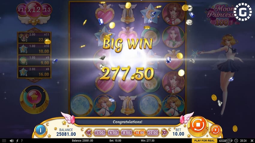 Moon Princess 100 - Big Win