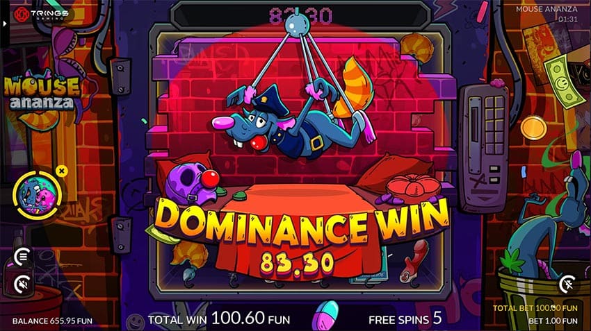 Mouse Ananza - Buy Bonus 100x the bet