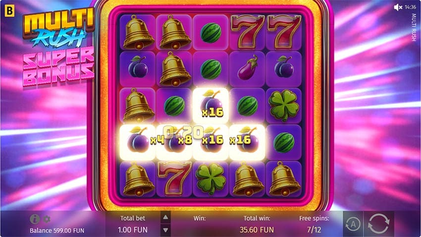 Multi Rush - Free Spins Feature