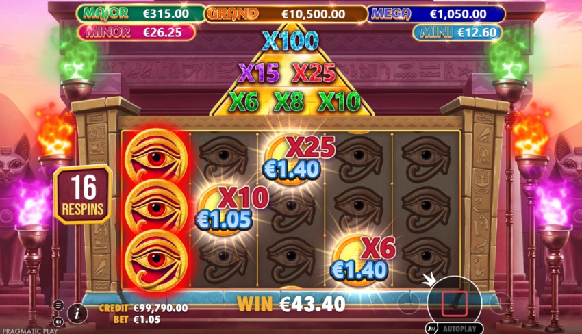 Extra & Respins Features Screenshot