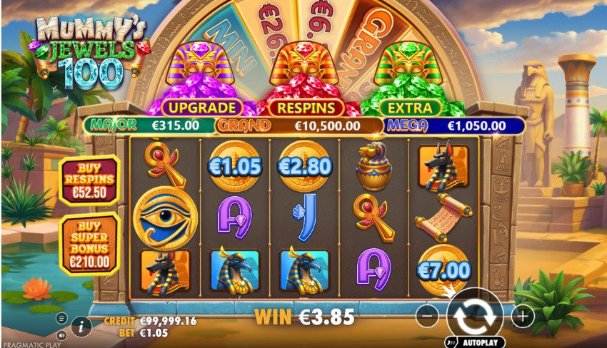 Base Game - Mummy&rsquo;s Jewels 100