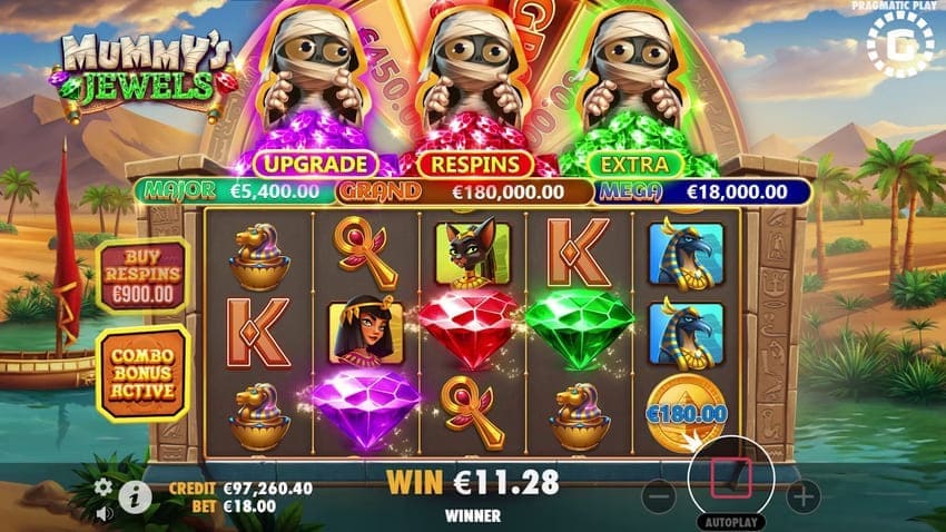 Wild Symbols - Mummy’s Jewels Slot 