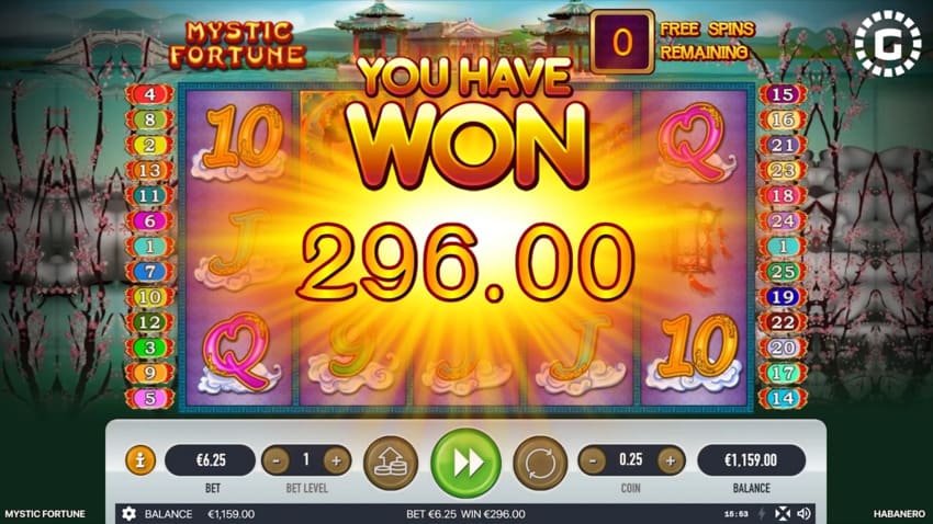 Mystic Fortune - Big Win