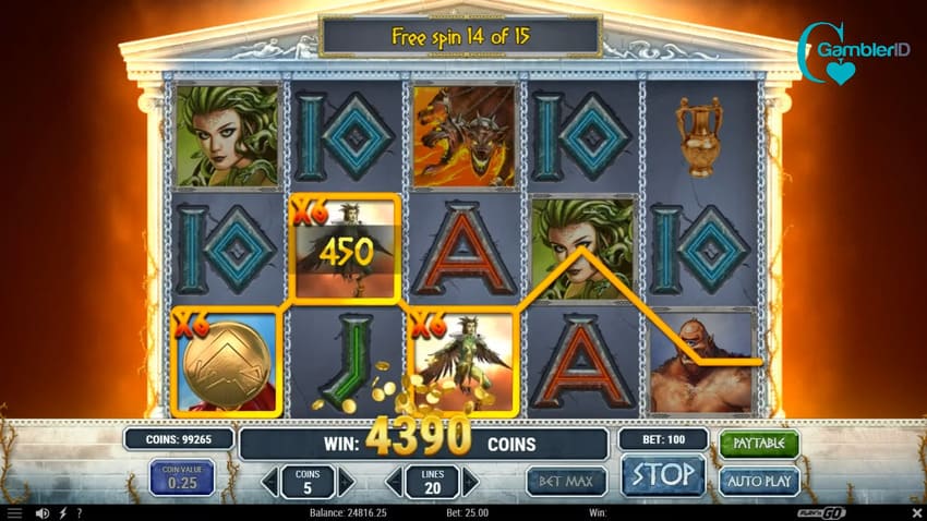 Myth - Free Spins