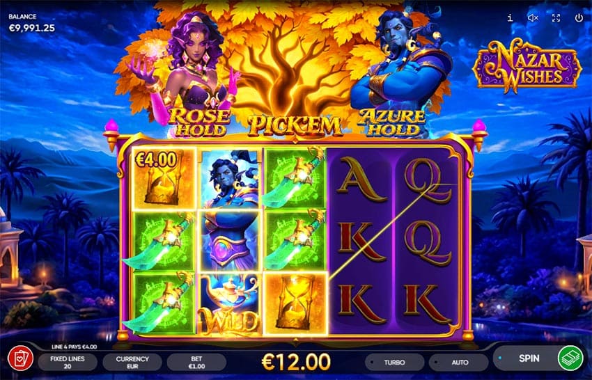 Nazar Wishes - Wild Symbol Win