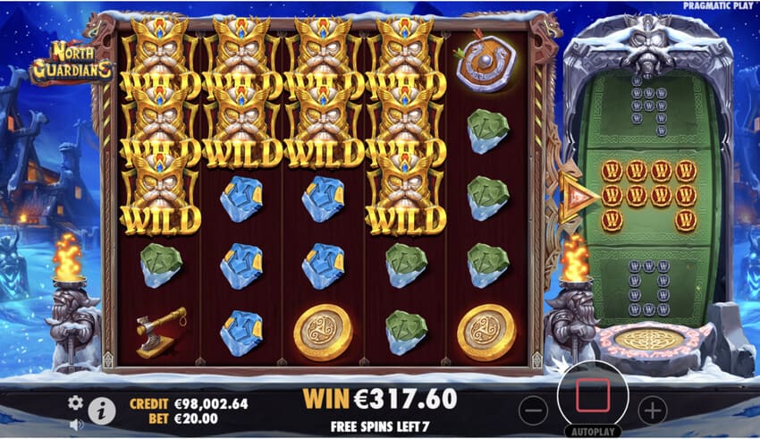 North Guardians - Free Spins