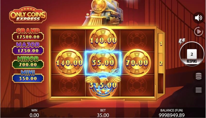 Only Coins Express - Bonus Game