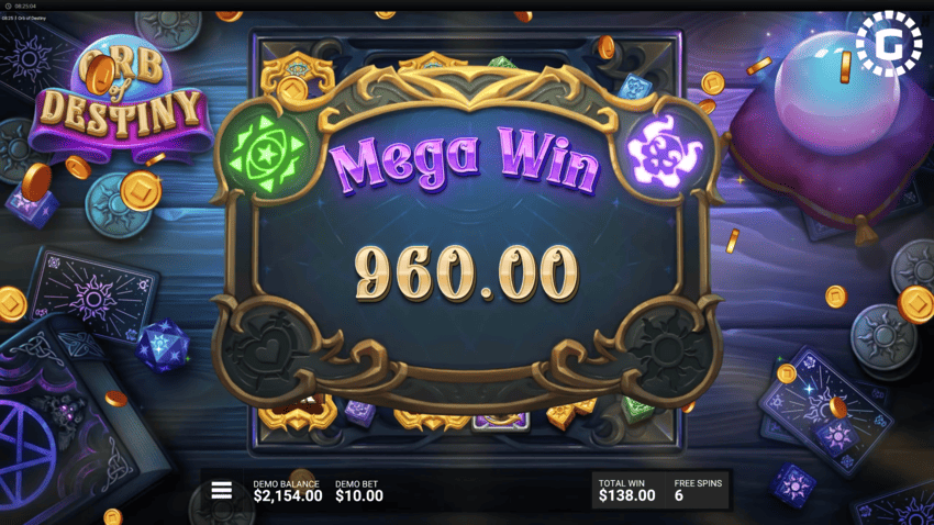 Orb of Destiny - Big WIn