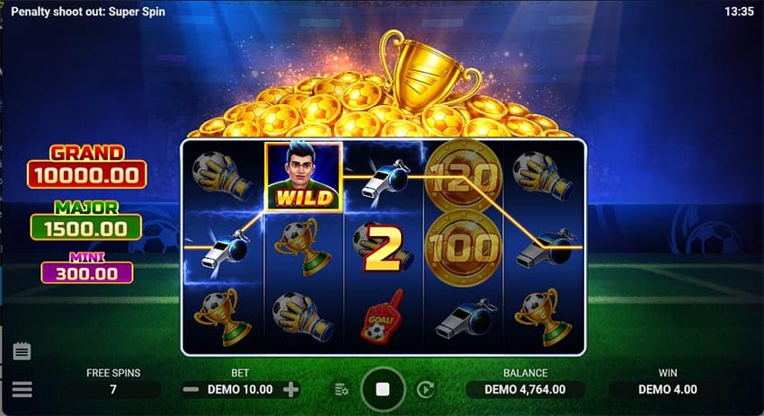 Penalty Shoot-Out: Super Spin - Free Spins
