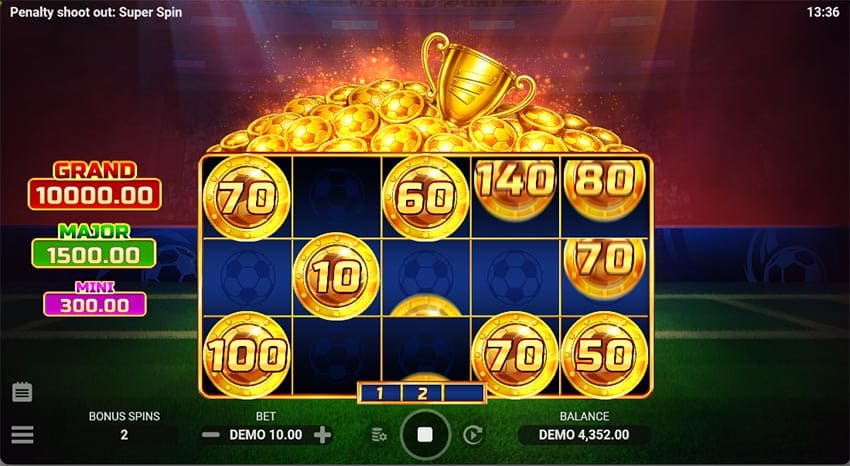 Penalty Shoot-Out: Super Spin - Bonus Game 