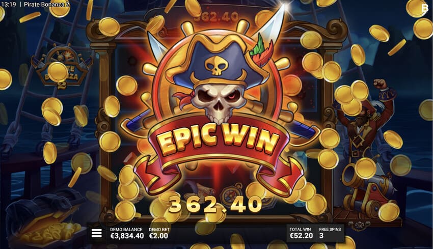 Pirate Bonanza 2 - Big Win