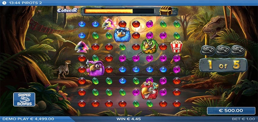 Free spins in Pirots 2