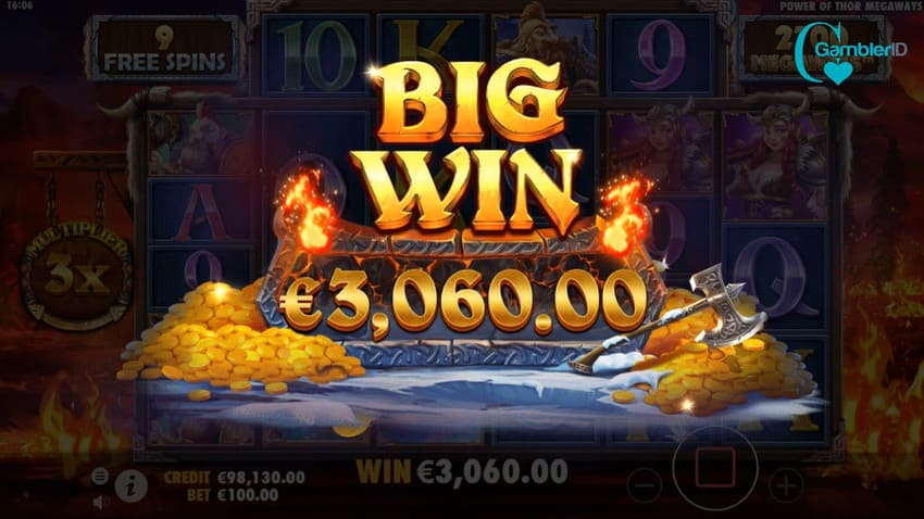 Power of Thor Megaways™ - Big Win