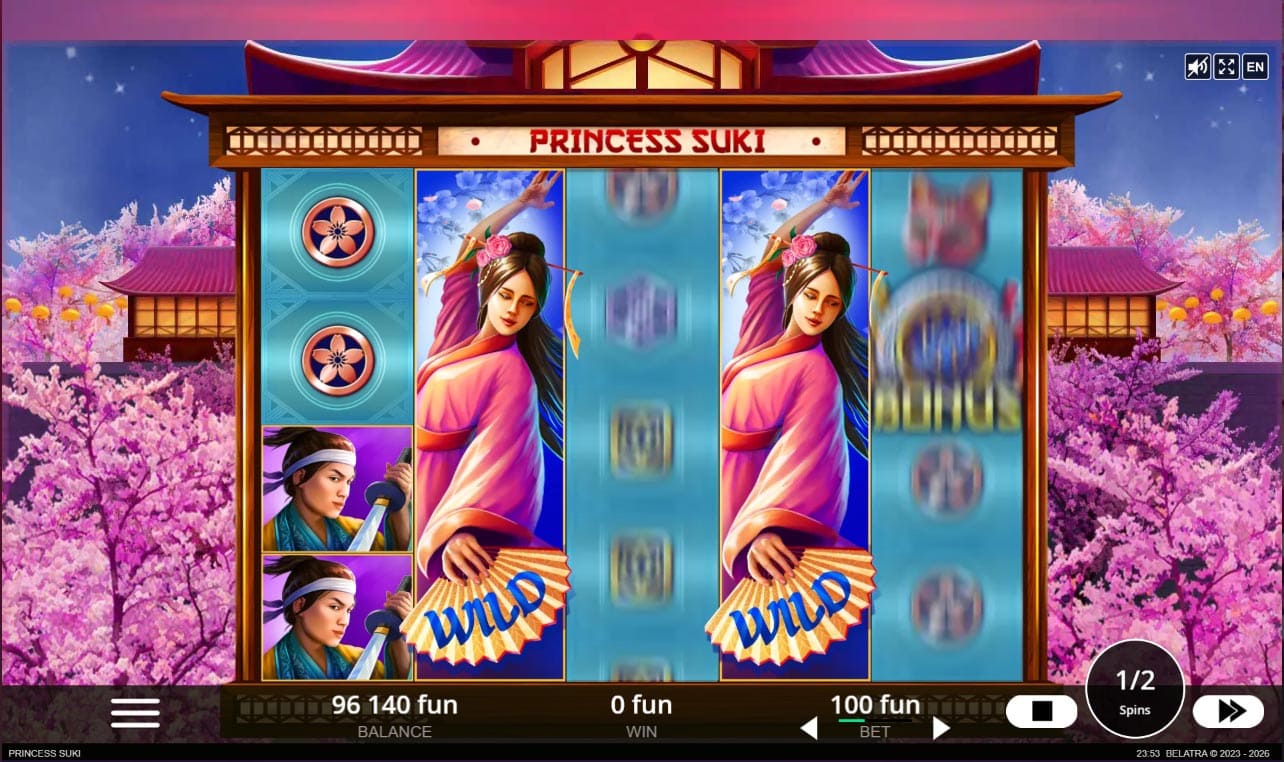 Princess Wild Expanding to Cover a Full Reel