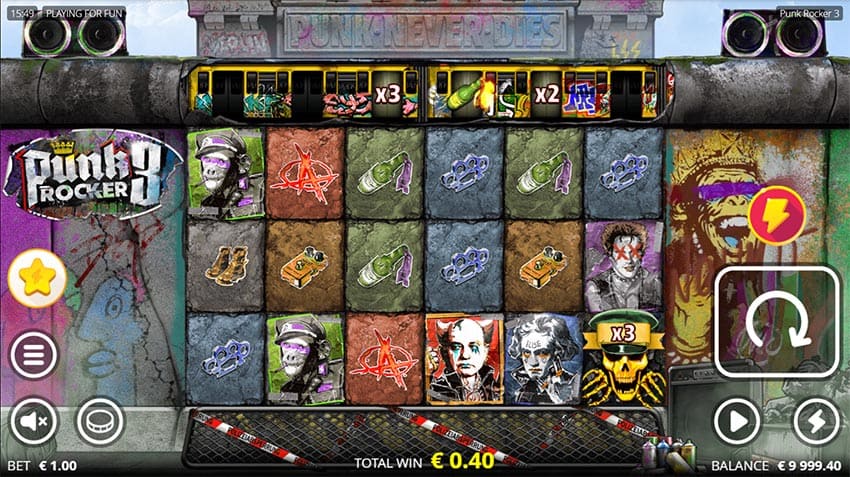 Punk Rocker 3 - The Enhancer Train Feature