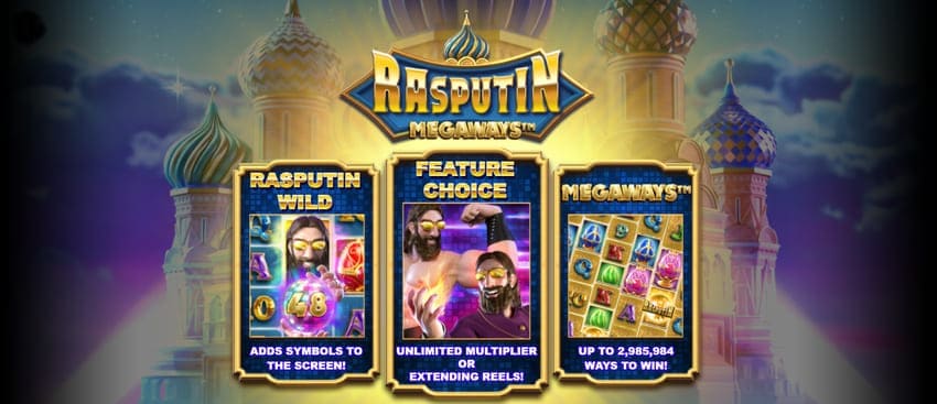 Intro - Rasputin Megaways Slot