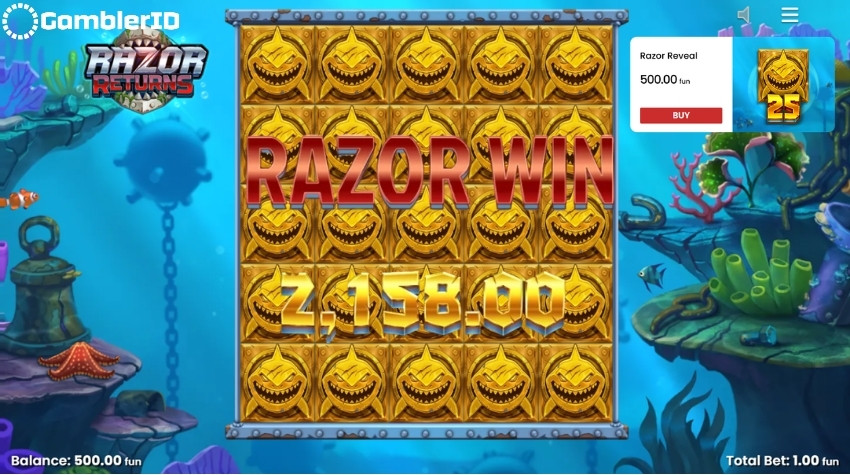 Razor Returns - Razor Reveal Feature
