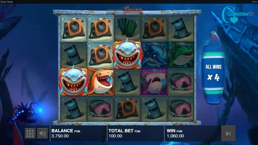 Razor Shark - Free Spins