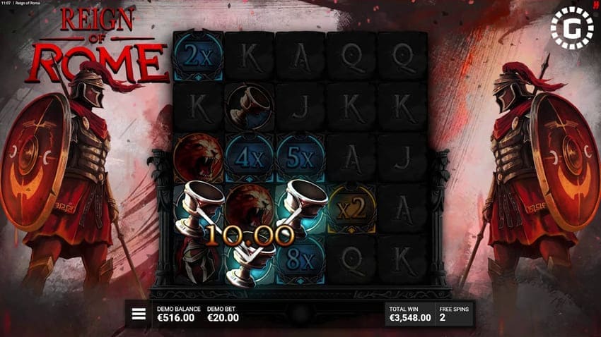 Path to Power Win - Reign of Rome Slot