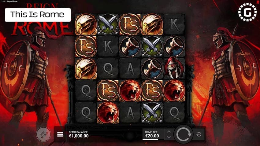 This is Rome Scatter - Reign of Rome Slot