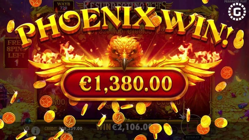 Resurrecting Riches Slot - Phoenix Win