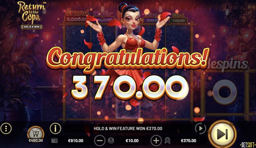 Return to the Copa - Big Win