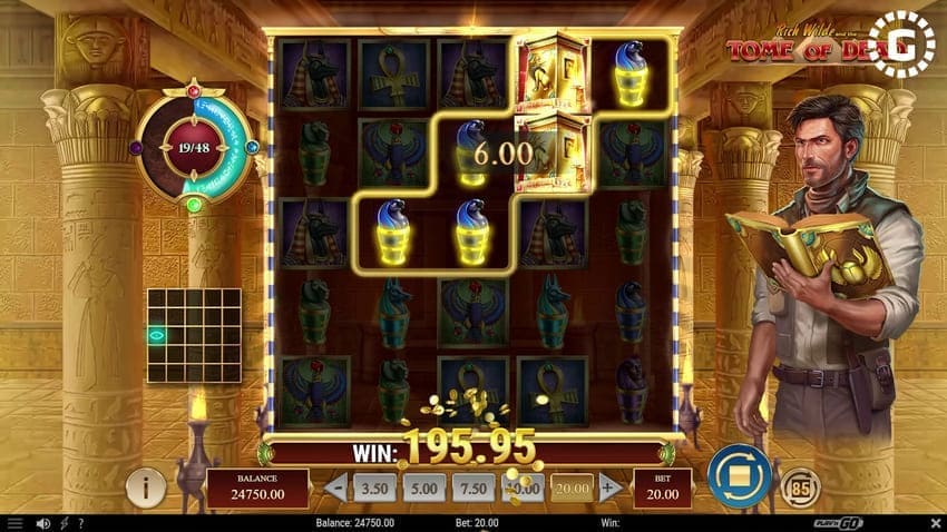 Free Demo Play - Rich Wilde and the Tome of Dead Slot
