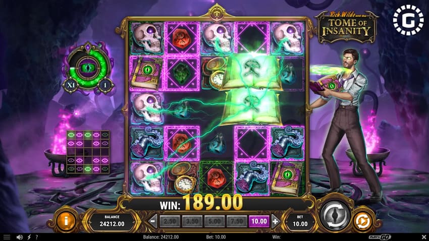 Rich Wilde and the Tome of Insanity - Free Spins