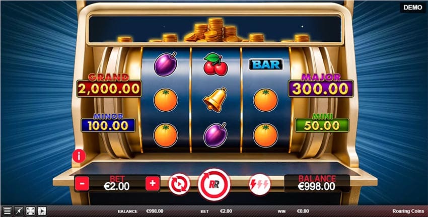 Roaring Coins Slot - Base Game