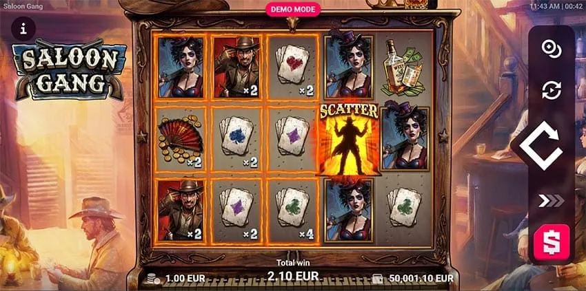 Multipliers in the Saloon Gang