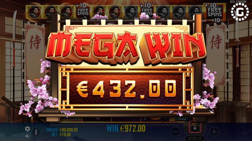 Samurai Code - Big Win