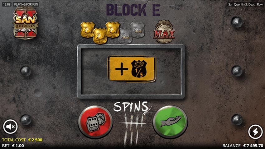 Gamble Feature in Bonus Game