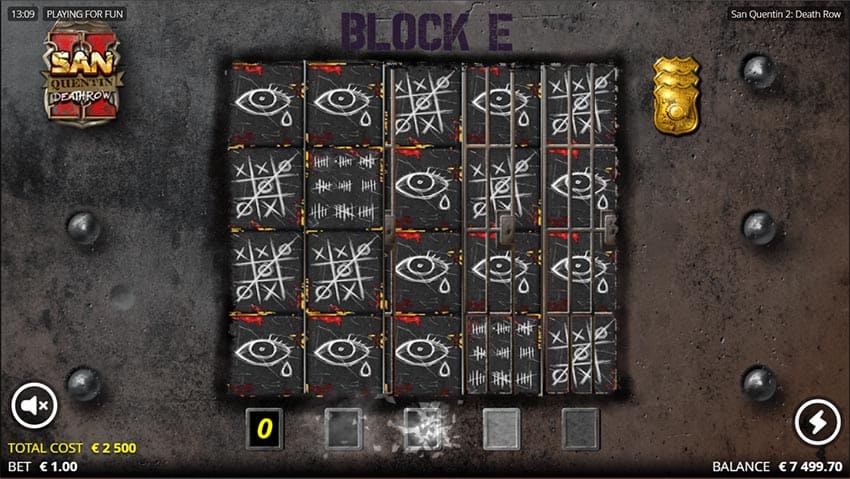 San Quentin 2 - Green Mile Spins Bonus Feature