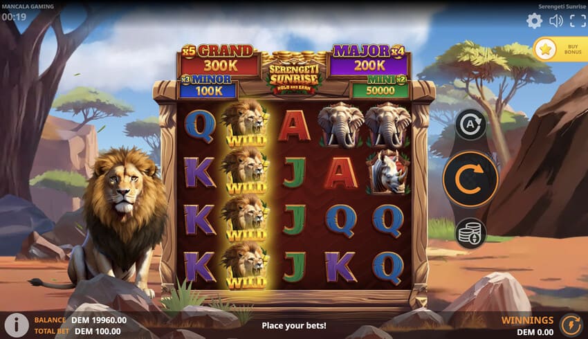 Serengeti Sunrise - Base Game