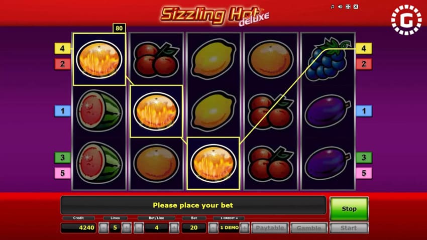 Sizzling Hot Deluxe - Base Game