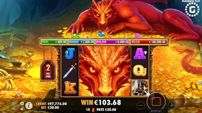 Sleeping Dragon - Free Spins
