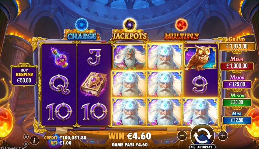 Base Game Spellmaster Slot