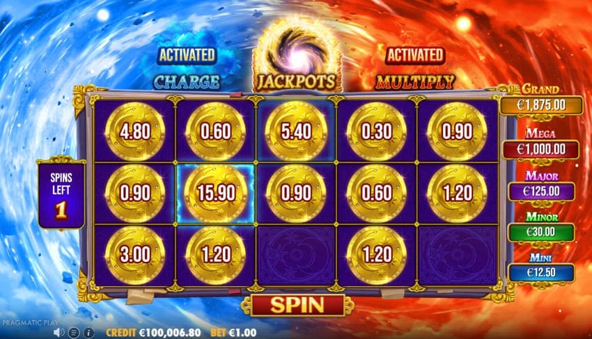 Charge and Multiply Bonus Feature